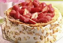 strawberries dessert cakes 1680x1050 wallpaper Art HD Wallpaper